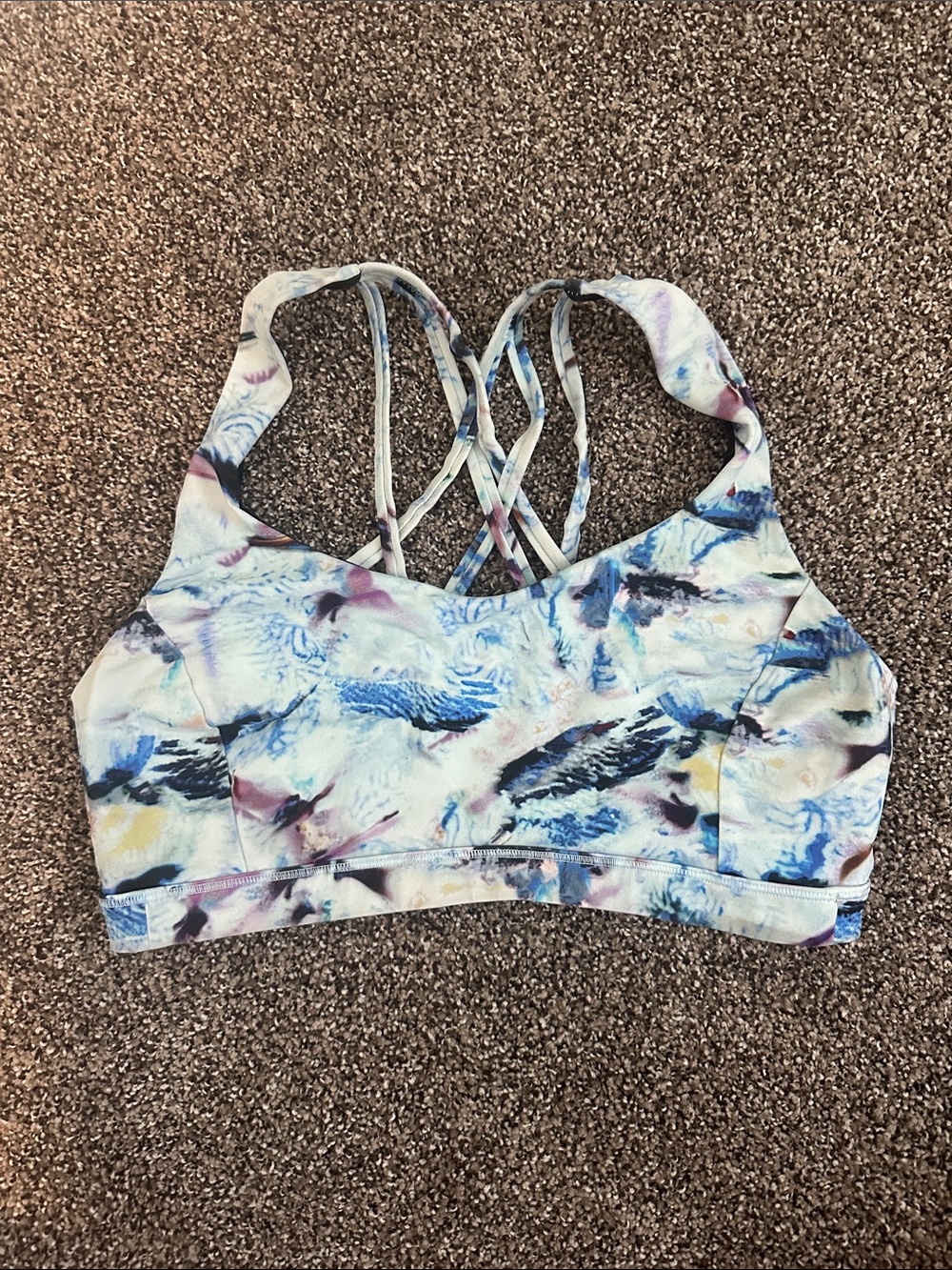 lululemon athletics free to be serene sports bra